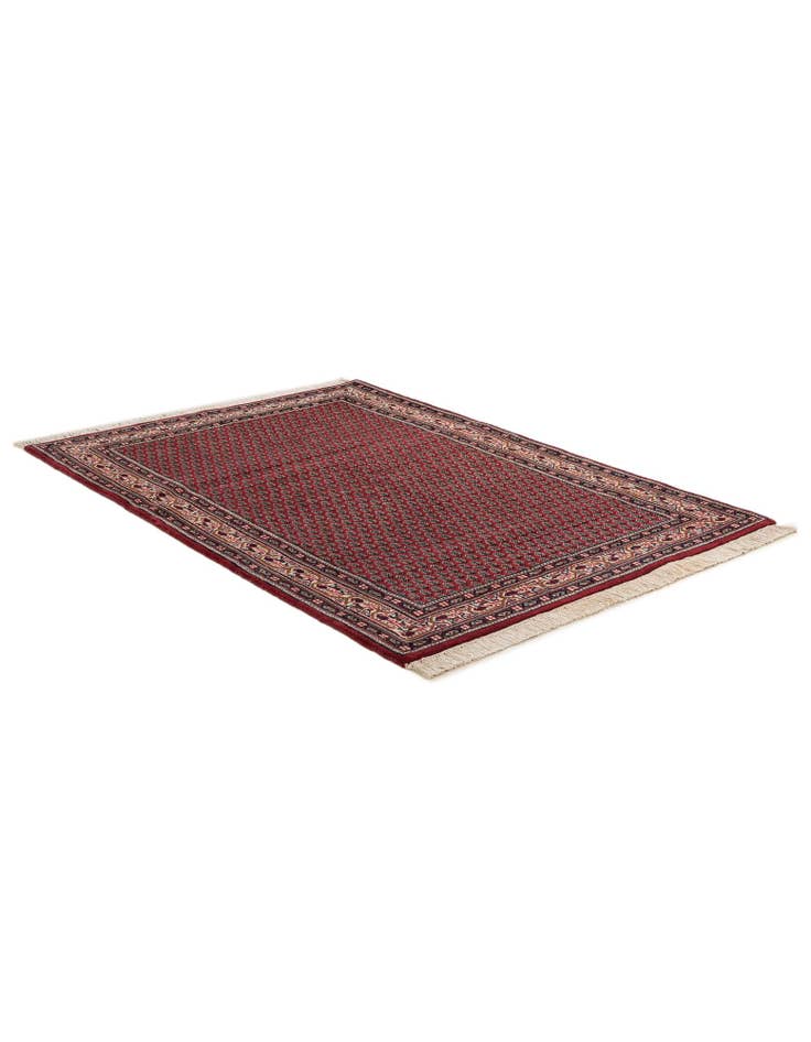 Detail image of 4' x 5' 9 Hand Knotted Mir Wool Rug