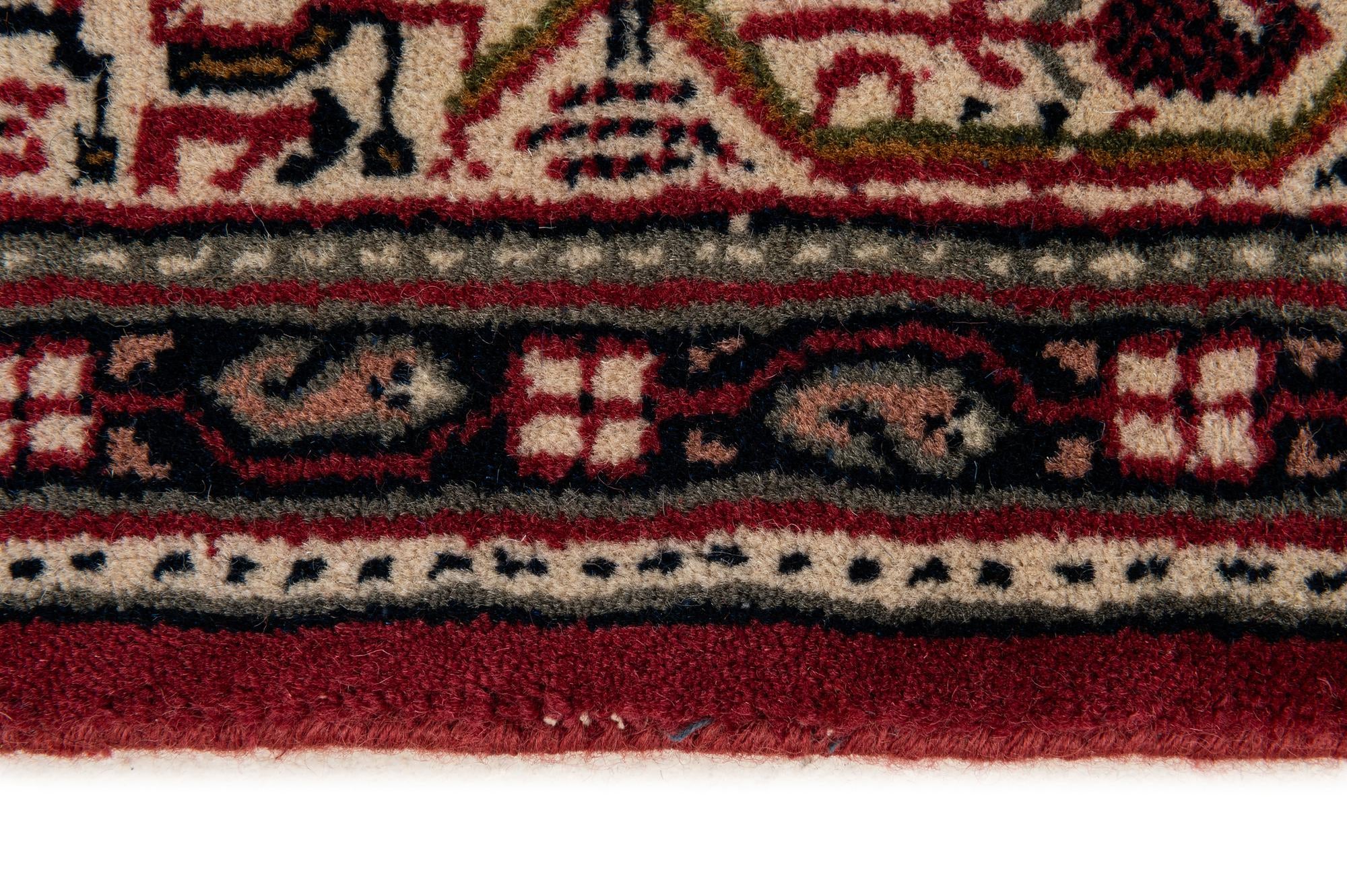 4' x 5' 9 Hand Knotted Mir Wool Rug