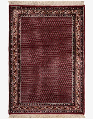 4' x 5' 9 Hand Knotted Mir Wool Rug