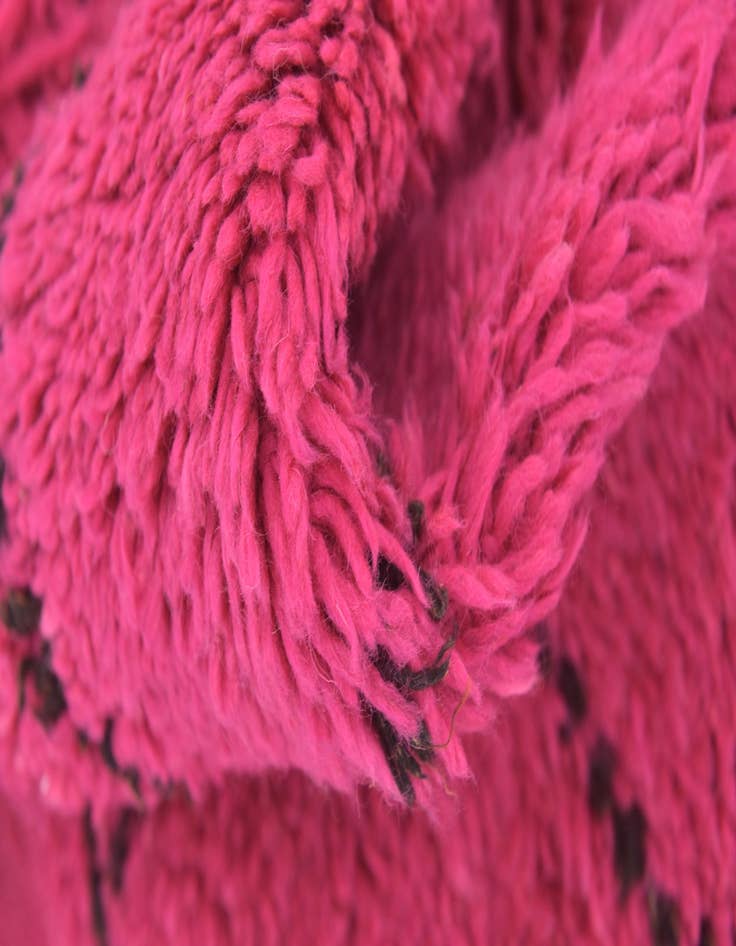 Detail image of 3' 4 x 5' Hand Knotted Moroccan Wool Rug