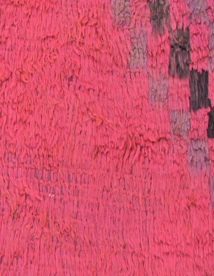 Detail image of 4' 4 x 6' 8  Hand Knotted Moroccan Wool Rug