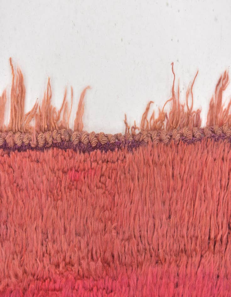 Detail image of 4' 4 x 6' 8  Hand Knotted Moroccan Wool Rug