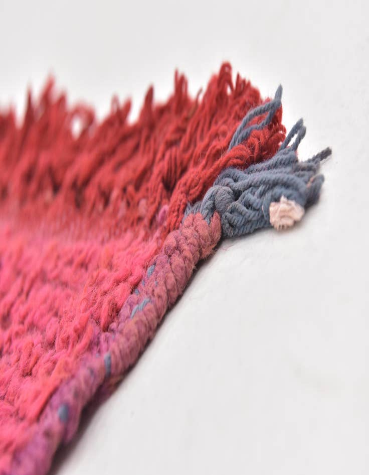 Detail image of 4' 4 x 6' 8  Hand Knotted Moroccan Wool Rug