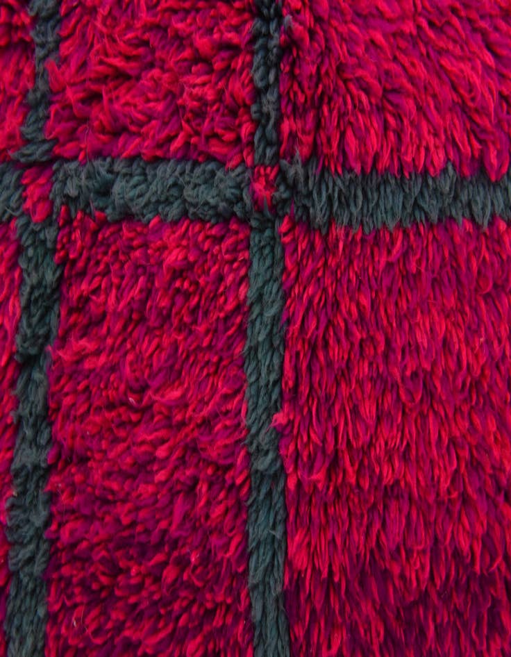 Detail image of 5' 10 x 8' 9 Hand Knotted Moroccan Wool Rug