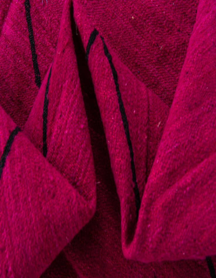 Detail image of 6' 6 x 9' 3  Hand Knotted Moroccan Wool Rug