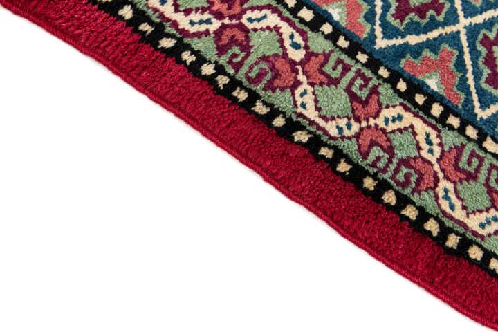 6' 11 x 9' 4 Hand Knotted Moroccan Wool Rug