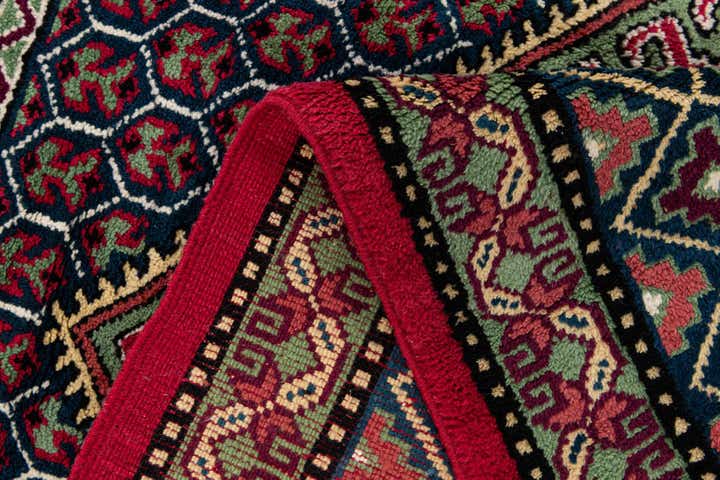 6' 11 x 9' 4 Hand Knotted Moroccan Wool Rug