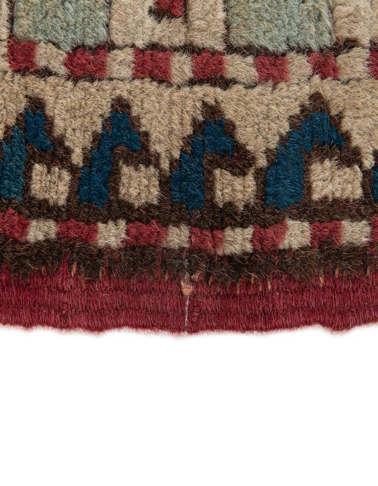 Detail image of 4' 5 x 6' 3  Hand Knotted Moroccan Wool Rug