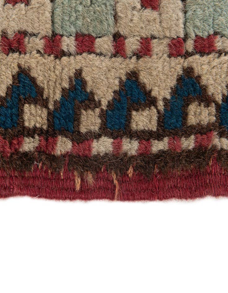Detail image of 4' 5 x 6' 3  Hand Knotted Moroccan Wool Rug
