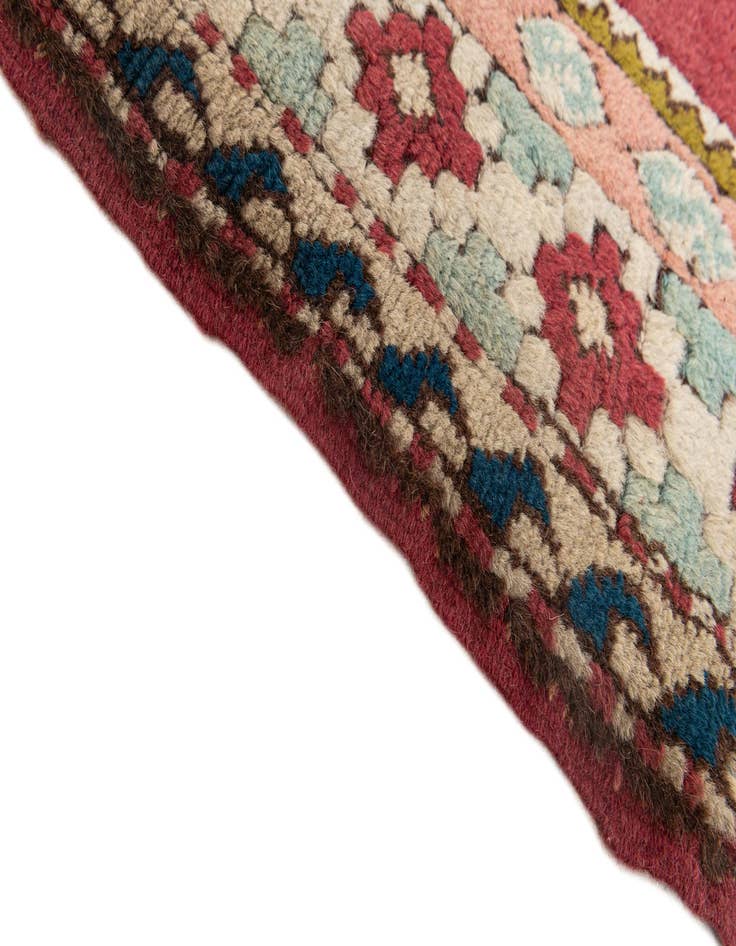 Detail image of 4' 5 x 6' 3  Hand Knotted Moroccan Wool Rug