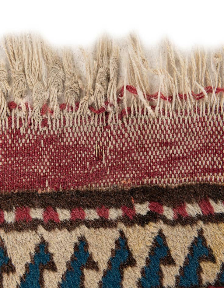 Detail image of 4' 5 x 6' 3  Hand Knotted Moroccan Wool Rug