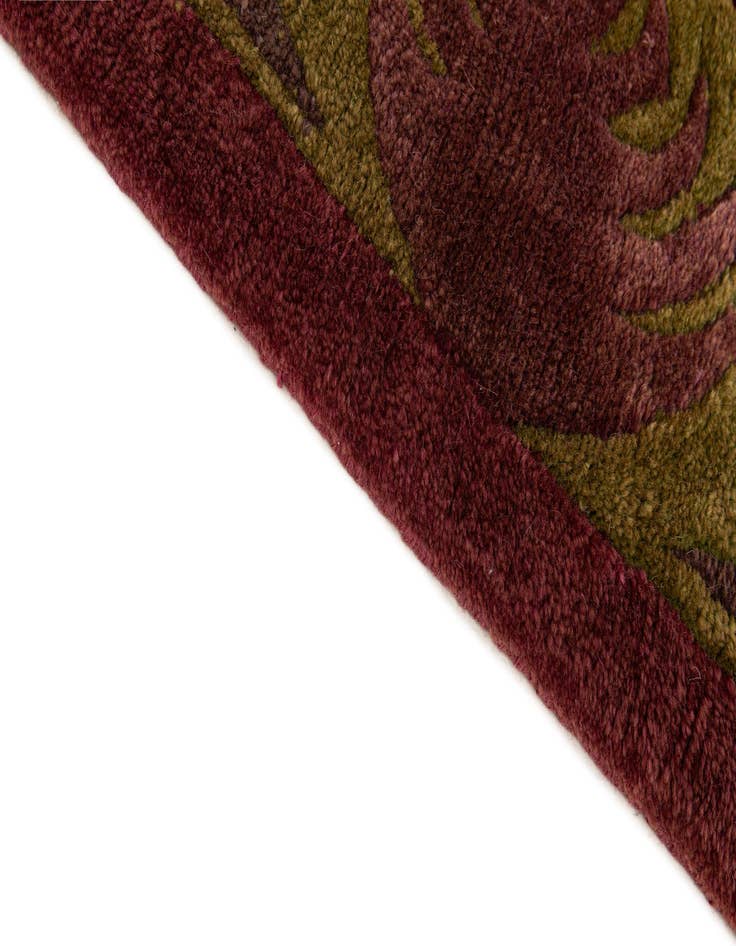 Detail image of 6' 8 x 8' 2  Hand Knotted Nepal Wool Rug