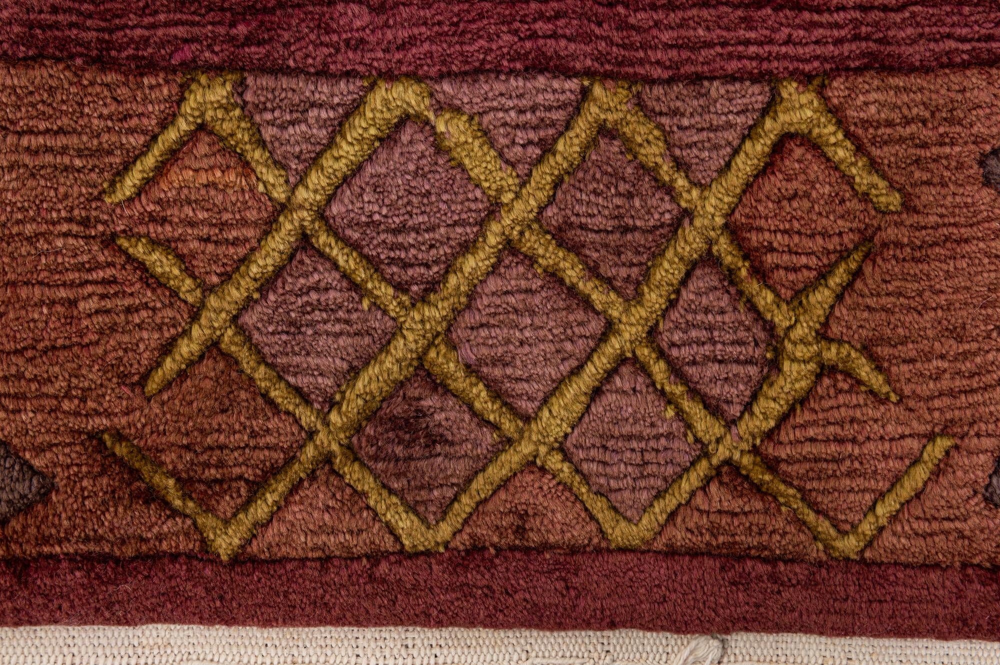 205cm x 250cm Hand Knotted Nepal Wool Rug