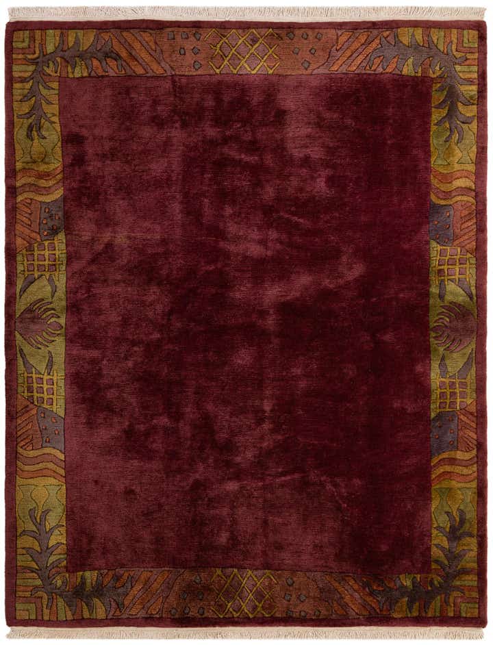 205cm x 250cm Hand Knotted Nepal Wool Rug
