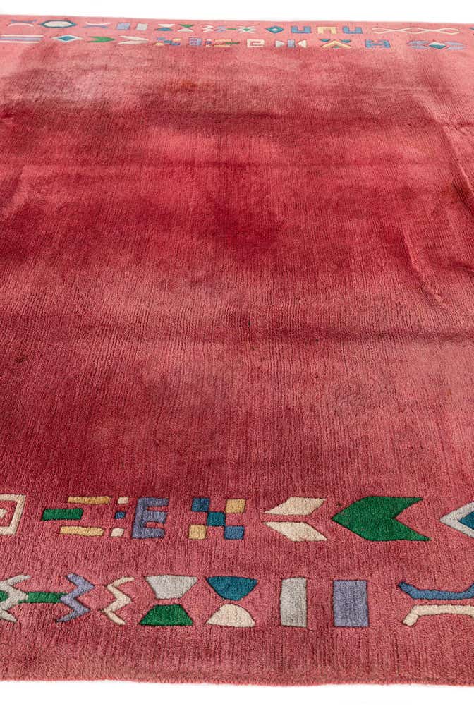 7' 3 x 9' 2 Hand Knotted Nepal Wool Rug