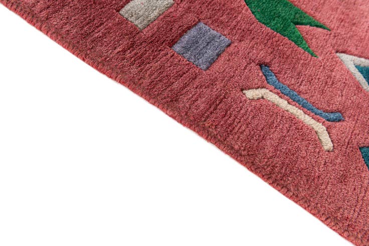 Detail image of 7' 3 x 9' 2 Hand Knotted Nepal Wool Rug