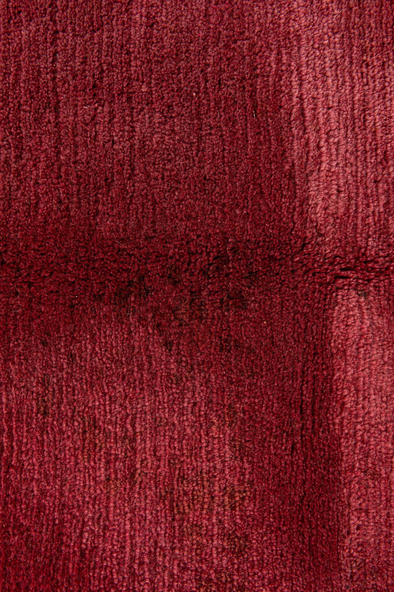 7' 3 x 9' 2 Hand Knotted Nepal Wool Rug