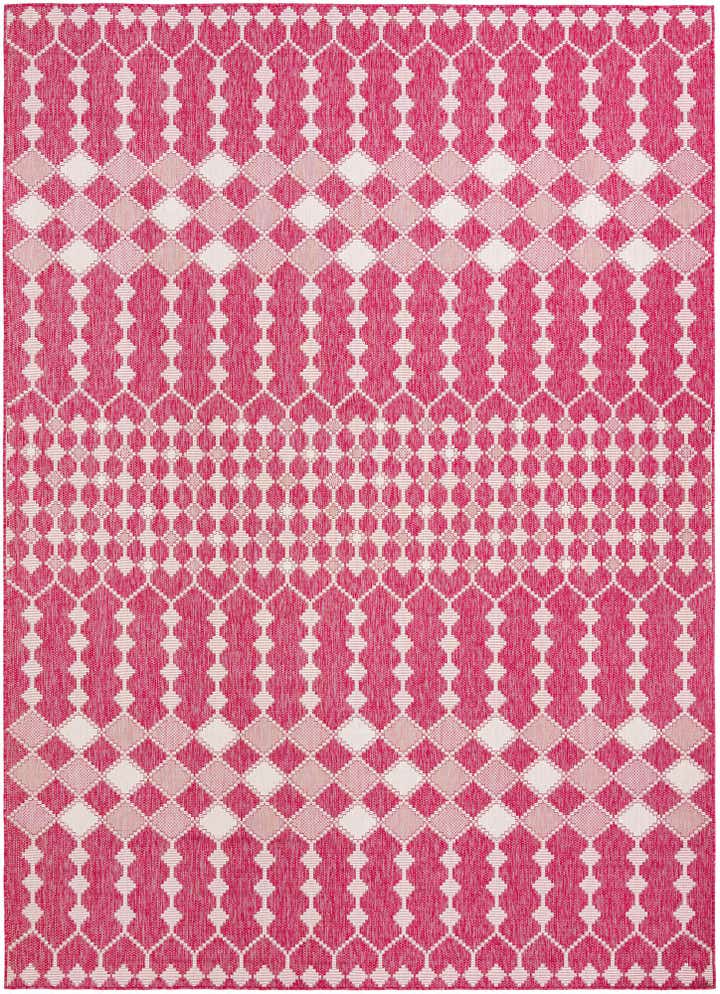 10' x 14' Easy-Clean Trellis Indoor / Outdoor Rug