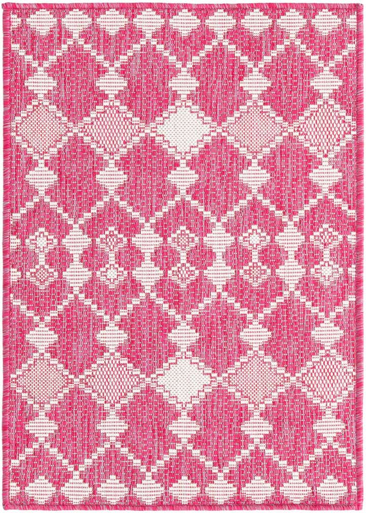 2' x 3' Easy-Clean Trellis Indoor / Outdoor Rug