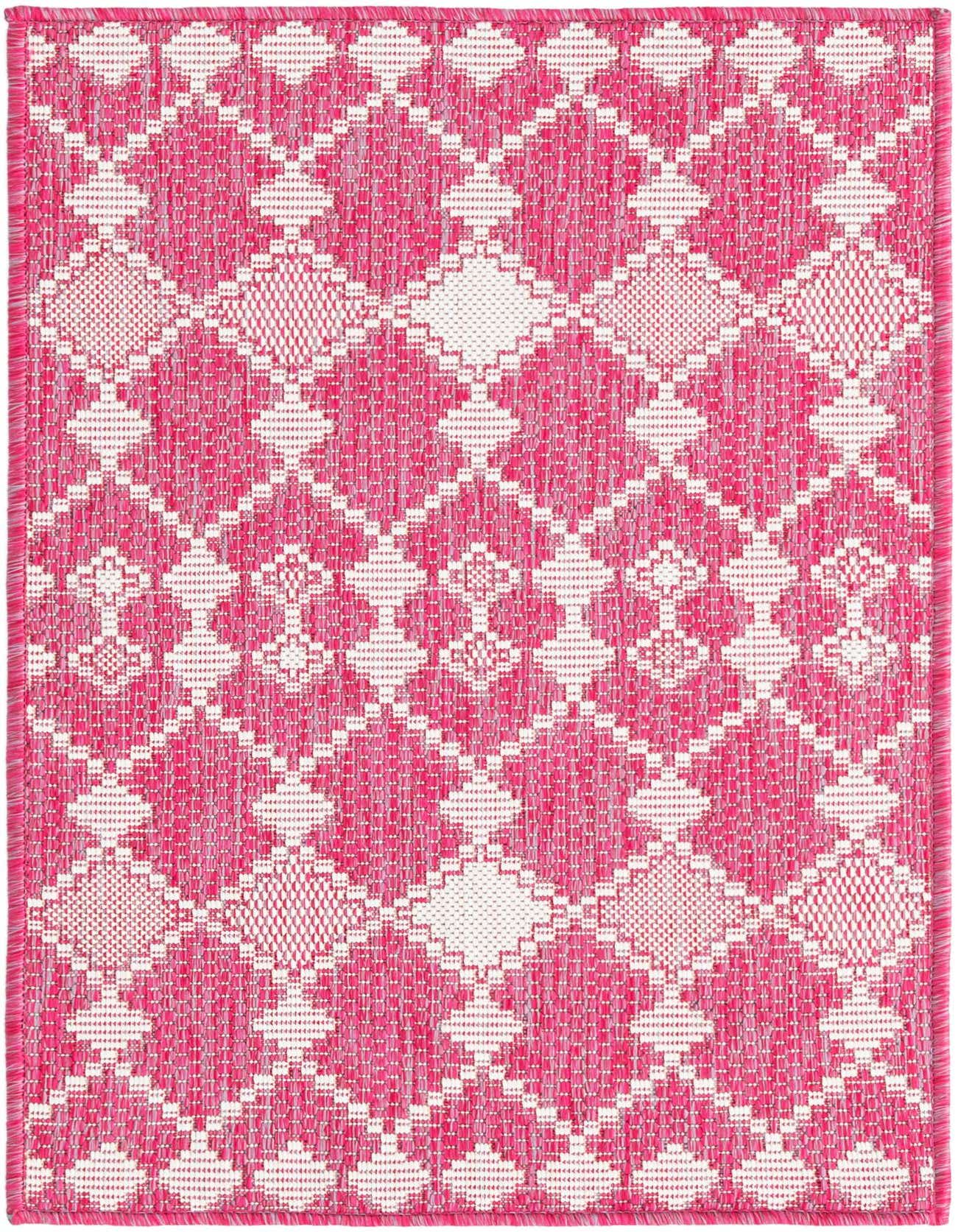 2' x 3' Easy-Clean Trellis Indoor / Outdoor Rug