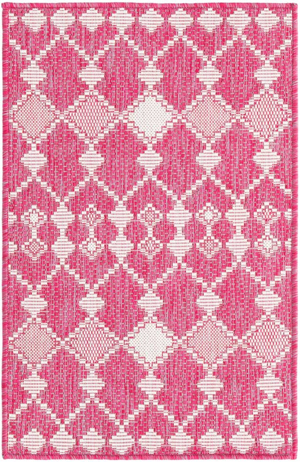Detail image of 2' x 3' Easy-Clean Trellis Indoor / Outdoor Rug