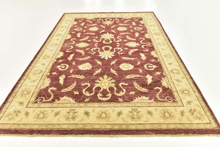 200cm x 295cm anudado a mano Peshawar Ziegler Alfombra