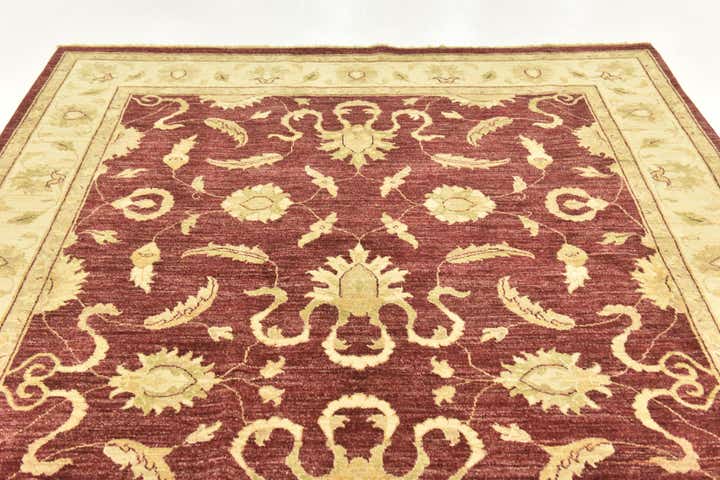 200cm x 295cm anudado a mano Peshawar Ziegler Alfombra