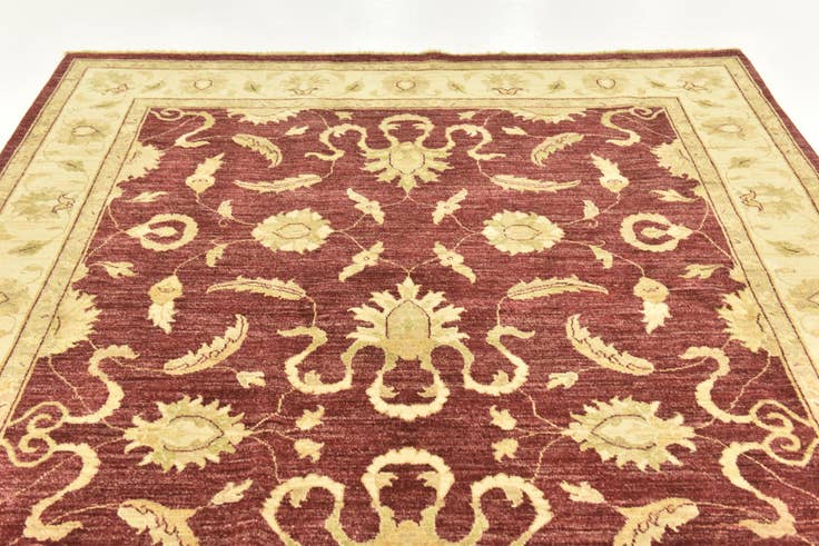Detail image of 200cm x 295cm anudado a mano Peshawar Ziegler Alfombra