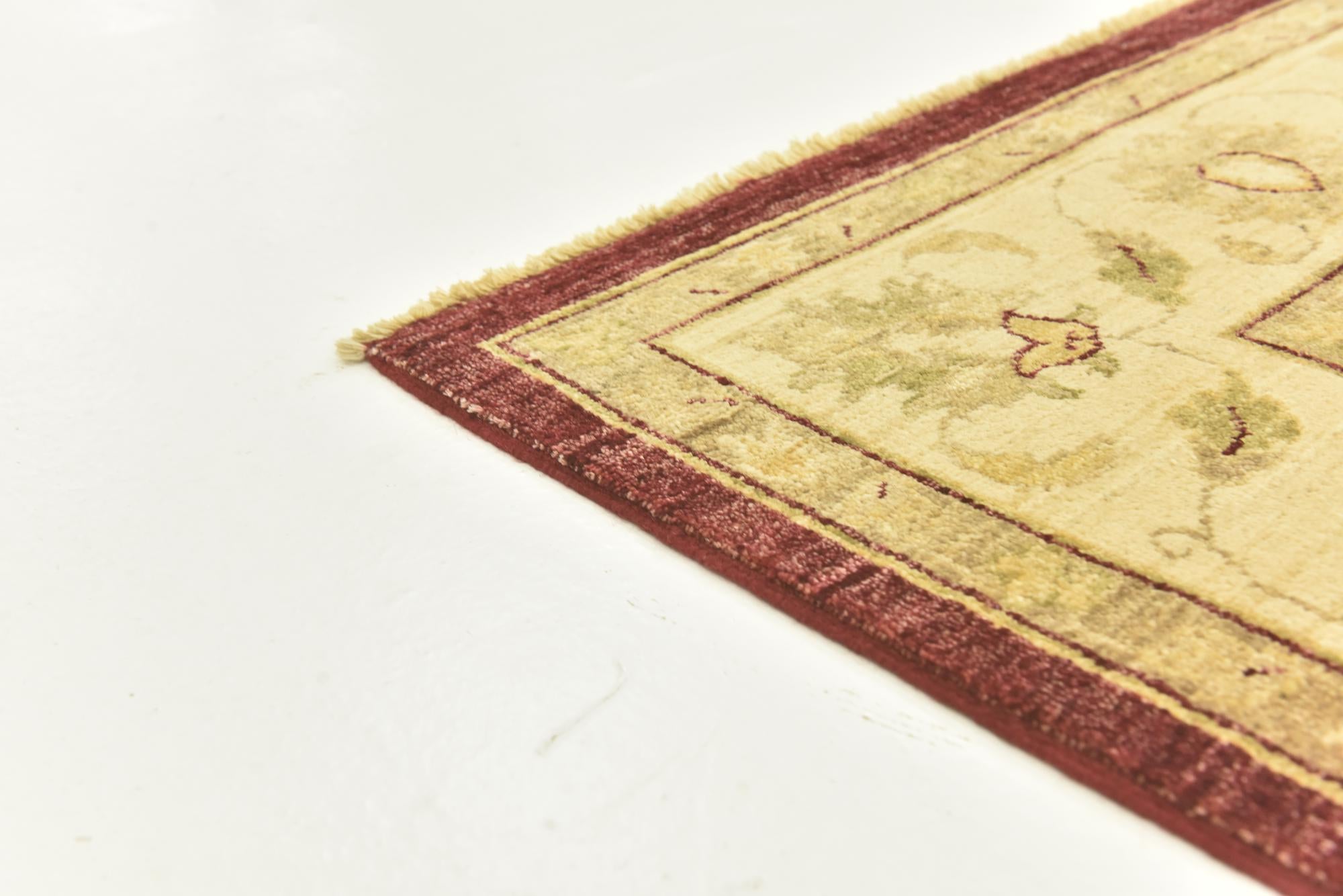 6' 6 x 9' 9 Hand Knotted Peshawar Ziegler Rug