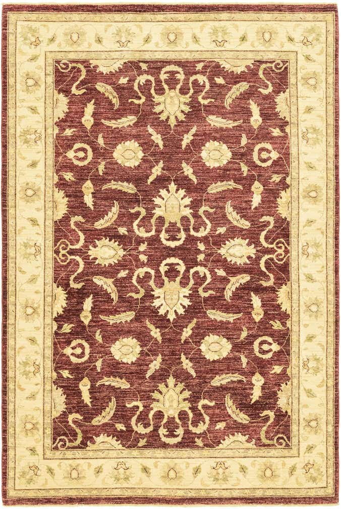 200cm x 295cm anudado a mano Peshawar Ziegler Alfombra
