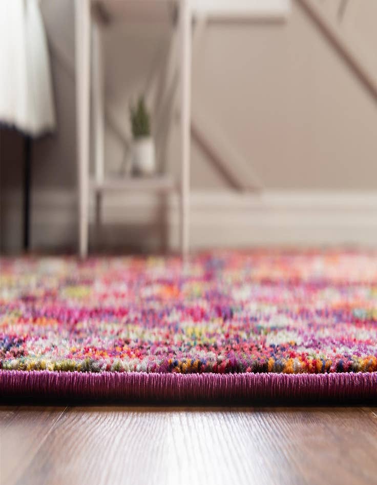 Detail image of 5' x 8'  Washable Spectrum Rug