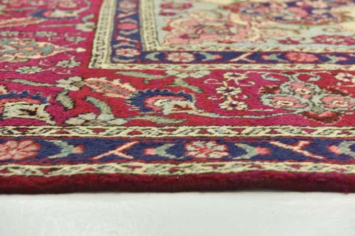 9' 9 x 12' 10 Hand Knotted Tabriz Persian Wool Rug