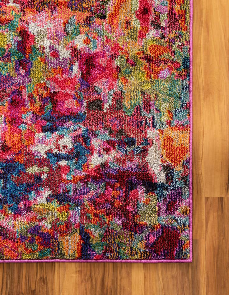 Detail image of 5' x 8' Washable Theia Rug