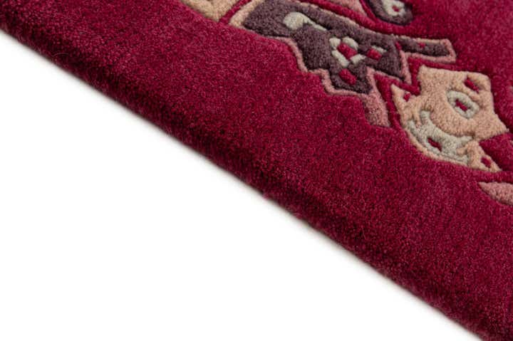 4' 1 x 6' Hand Knotted Tibet Wool Rug