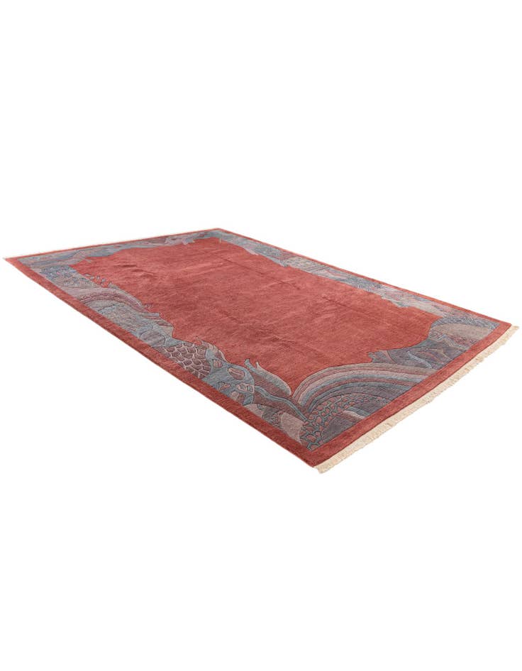 Detail image of 8' 4 x 11' 6 Hand Knotted Tibet Wool Rug