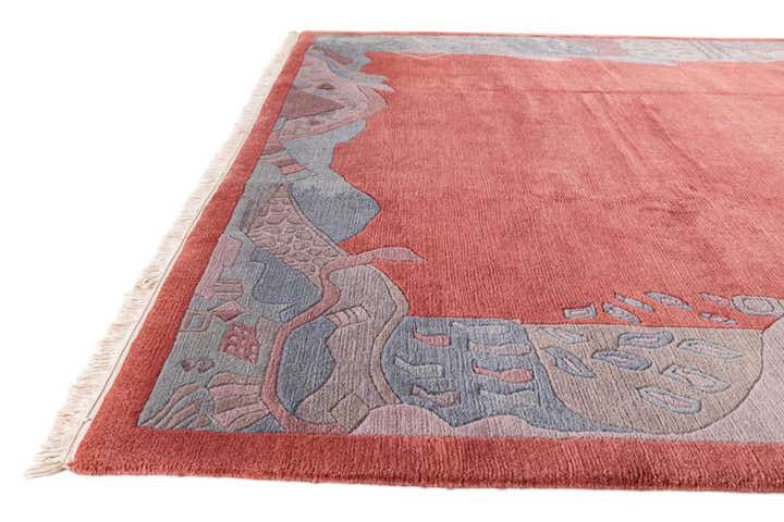 8' 4 x 11' 6 Hand Knotted Tibet Wool Rug