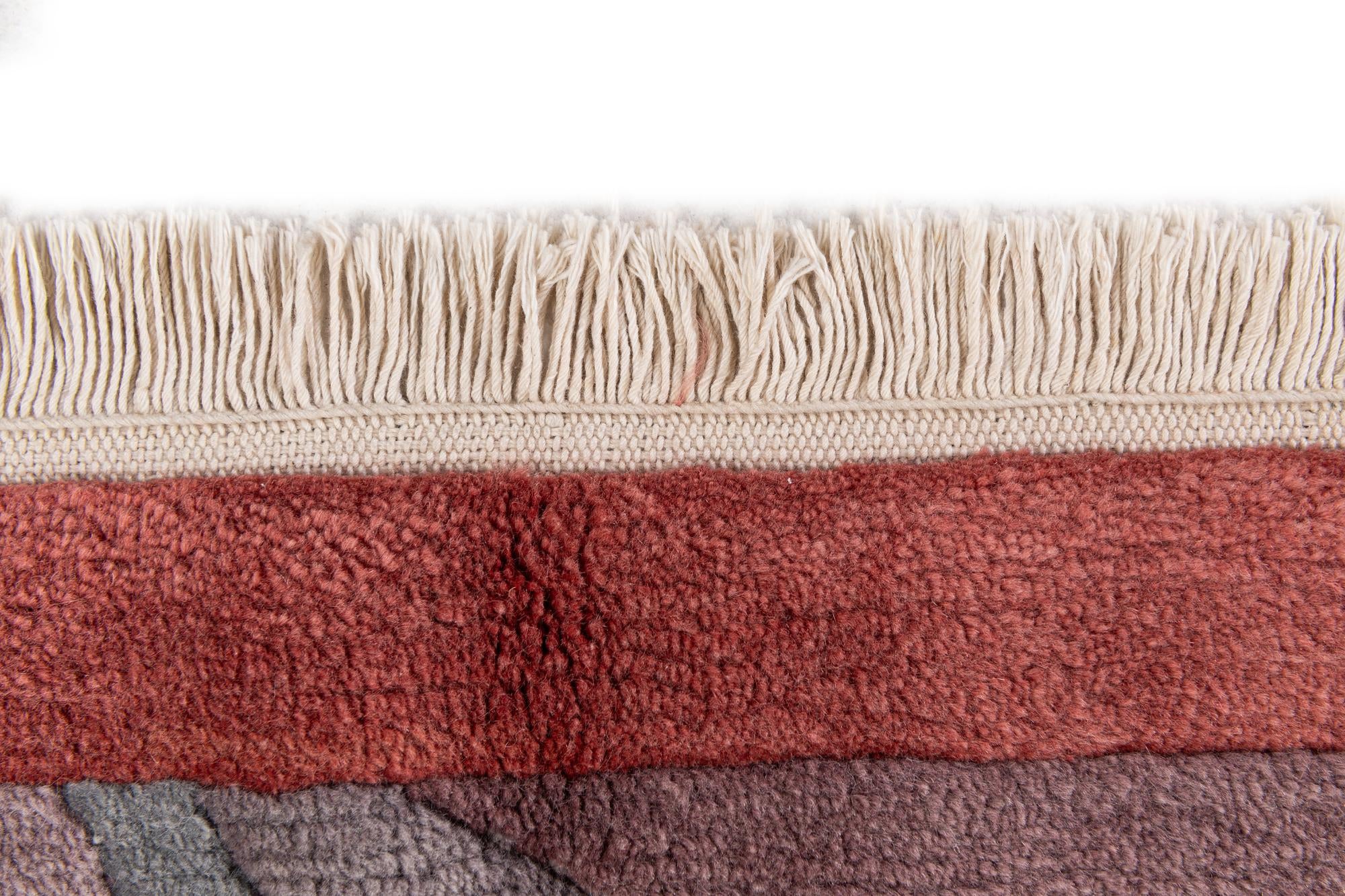 8' 4 x 11' 6 Hand Knotted Tibet Wool Rug