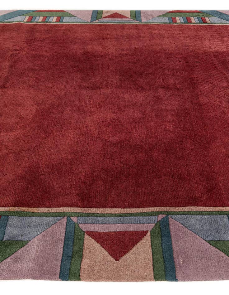 Detail image of 8' 4 x 11' 7 Hand Knotted Tibet Wool Rug