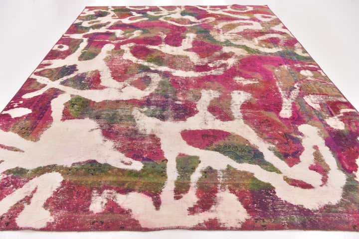 8' 2 x 11' 6 Hand Knotted Ultra Vintage Persian Wool Rug