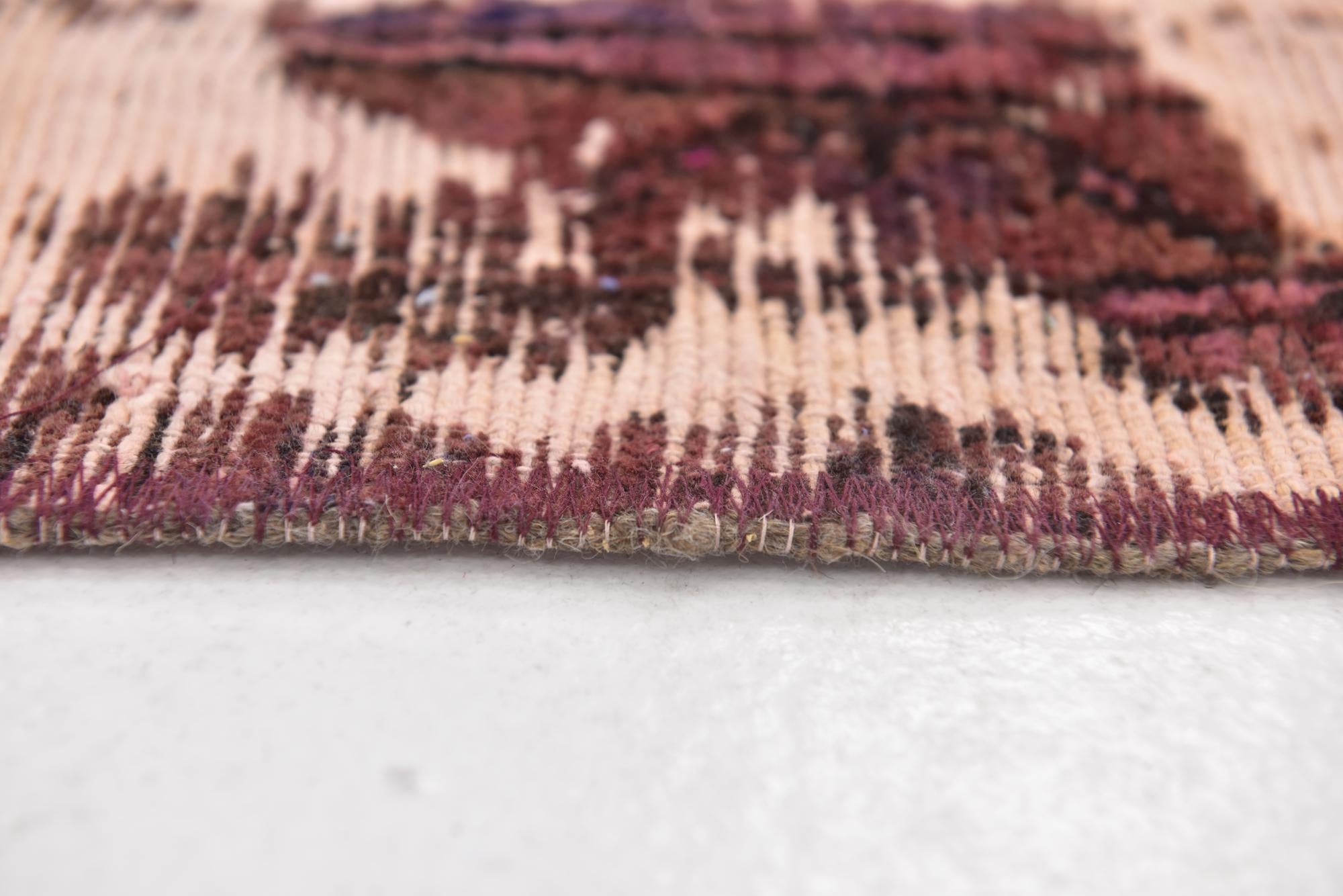 5' x 8' Hand Knotted Ultra Vintage Persian Wool Rug
