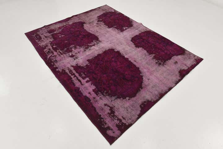 6' 2 x 7' 10 Hand Knotted Ultra Vintage Persian Wool Rug