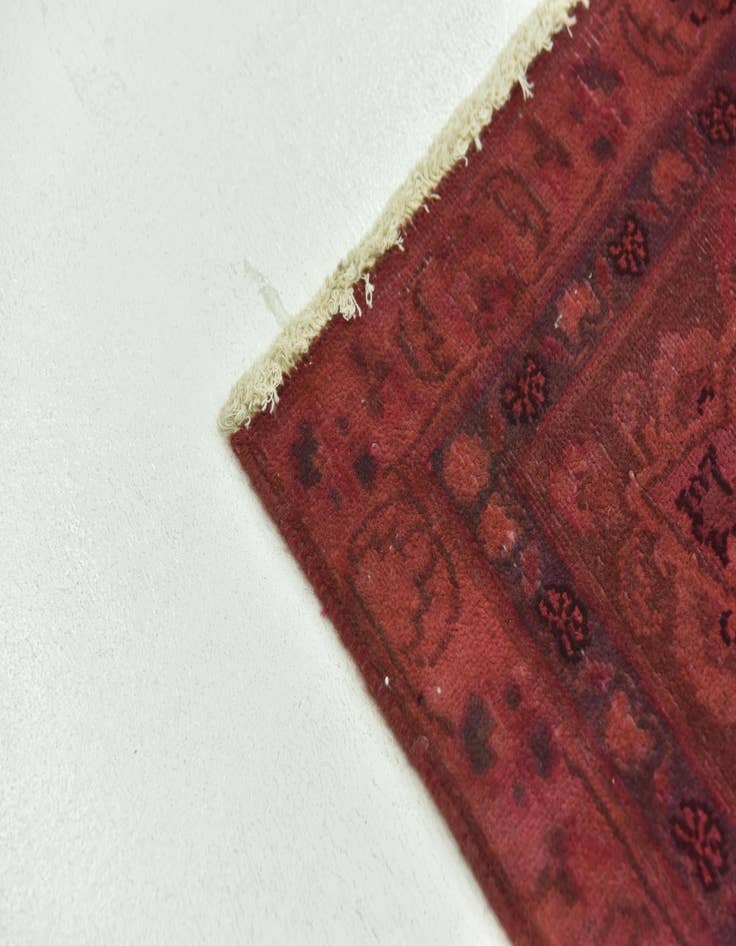 Detail image of 5' 10 x 8' 10 Hand Knotted Ultra Vintage Persian Wool Rug