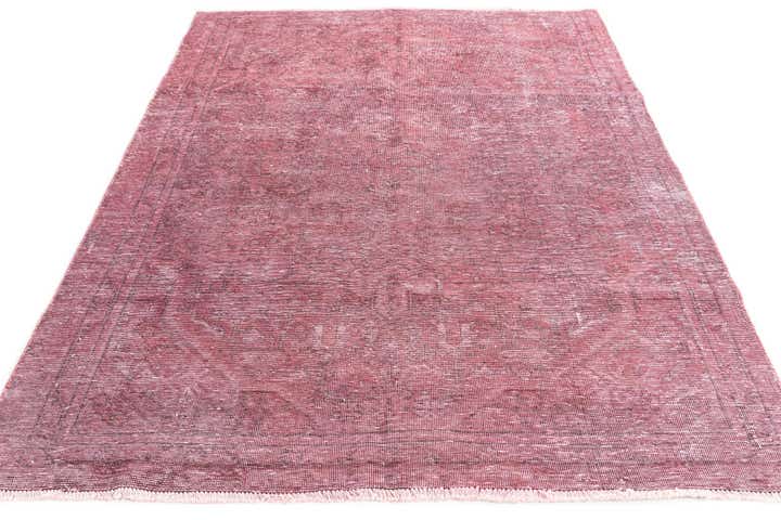 5' 4 x 8' 3 Hand Knotted Ultra Vintage Persian Wool Rug