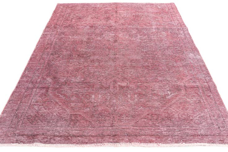 Detail image of 5' 4 x 8' 3 Hand Knotted Ultra Vintage Persian Wool Rug
