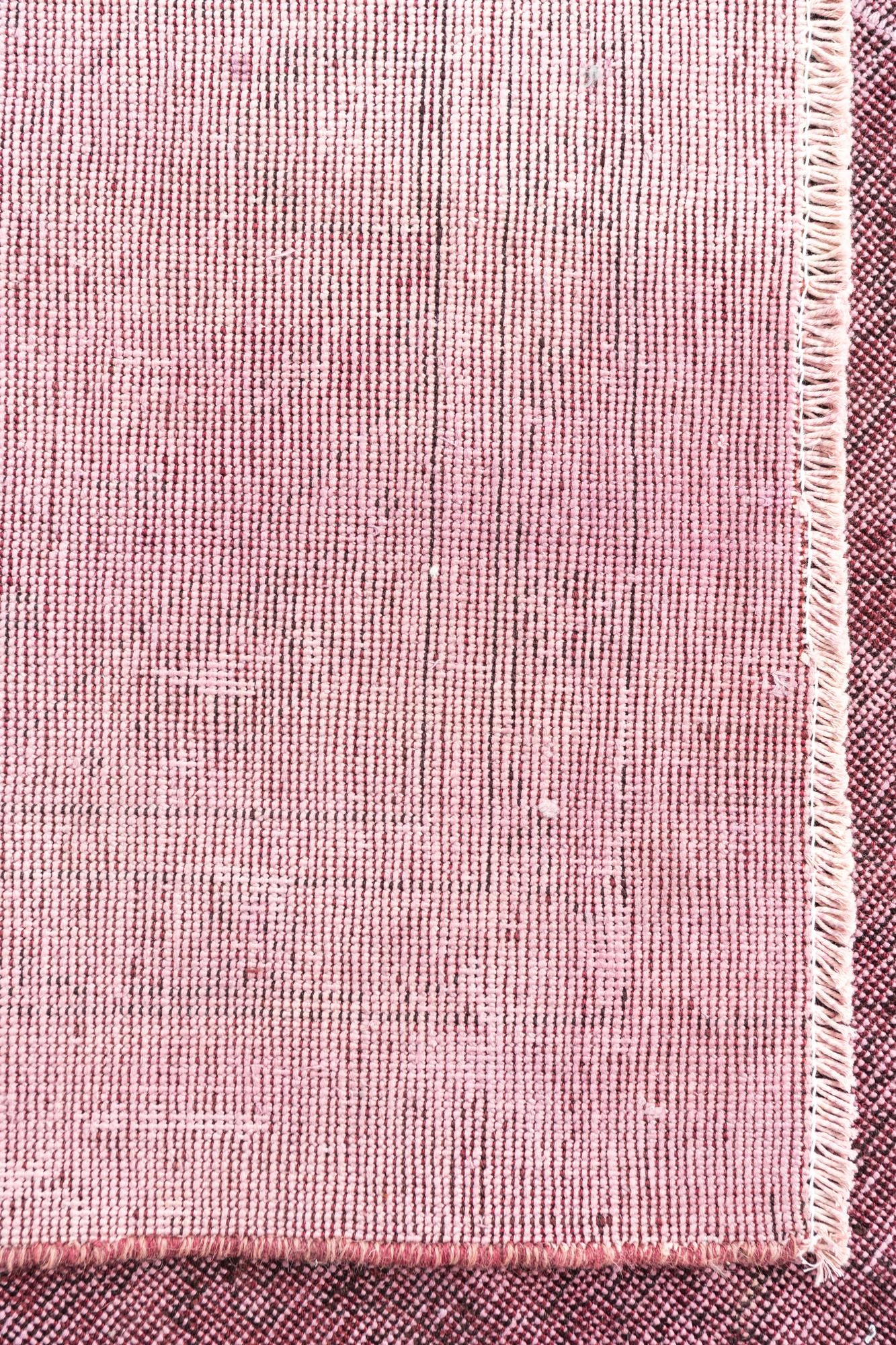 5' 4 x 8' 3 Hand Knotted Ultra Vintage Persian Wool Rug