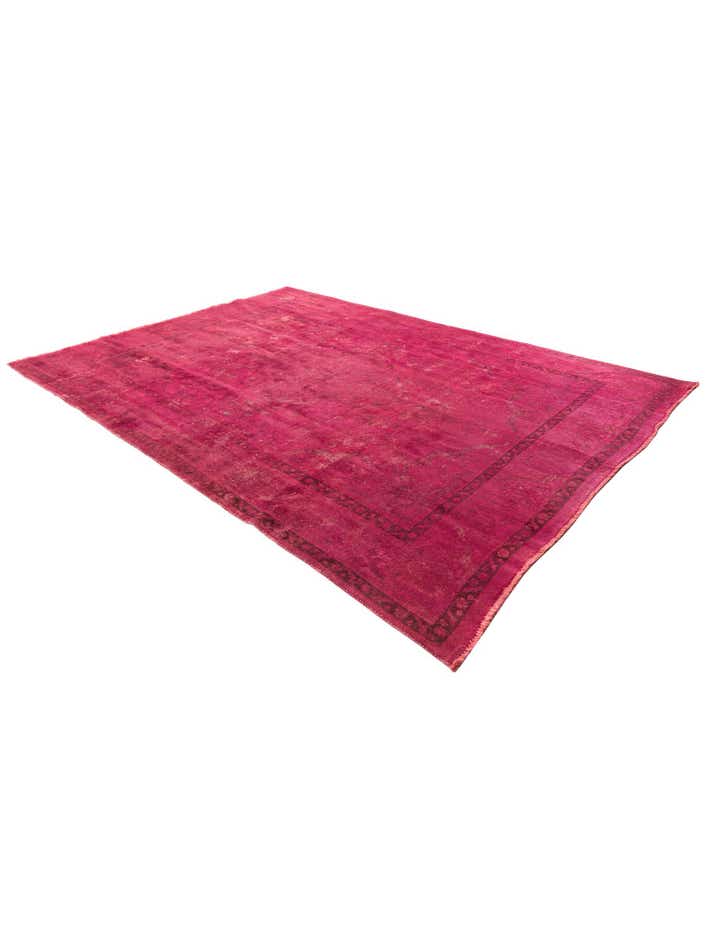 8' 1 x 11' 6 Hand Knotted Ultra Vintage Persian Wool Rug