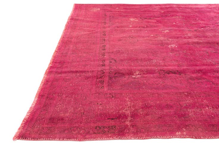 Detail image of 8' 1 x 11' 6 Hand Knotted Ultra Vintage Persian Wool Rug