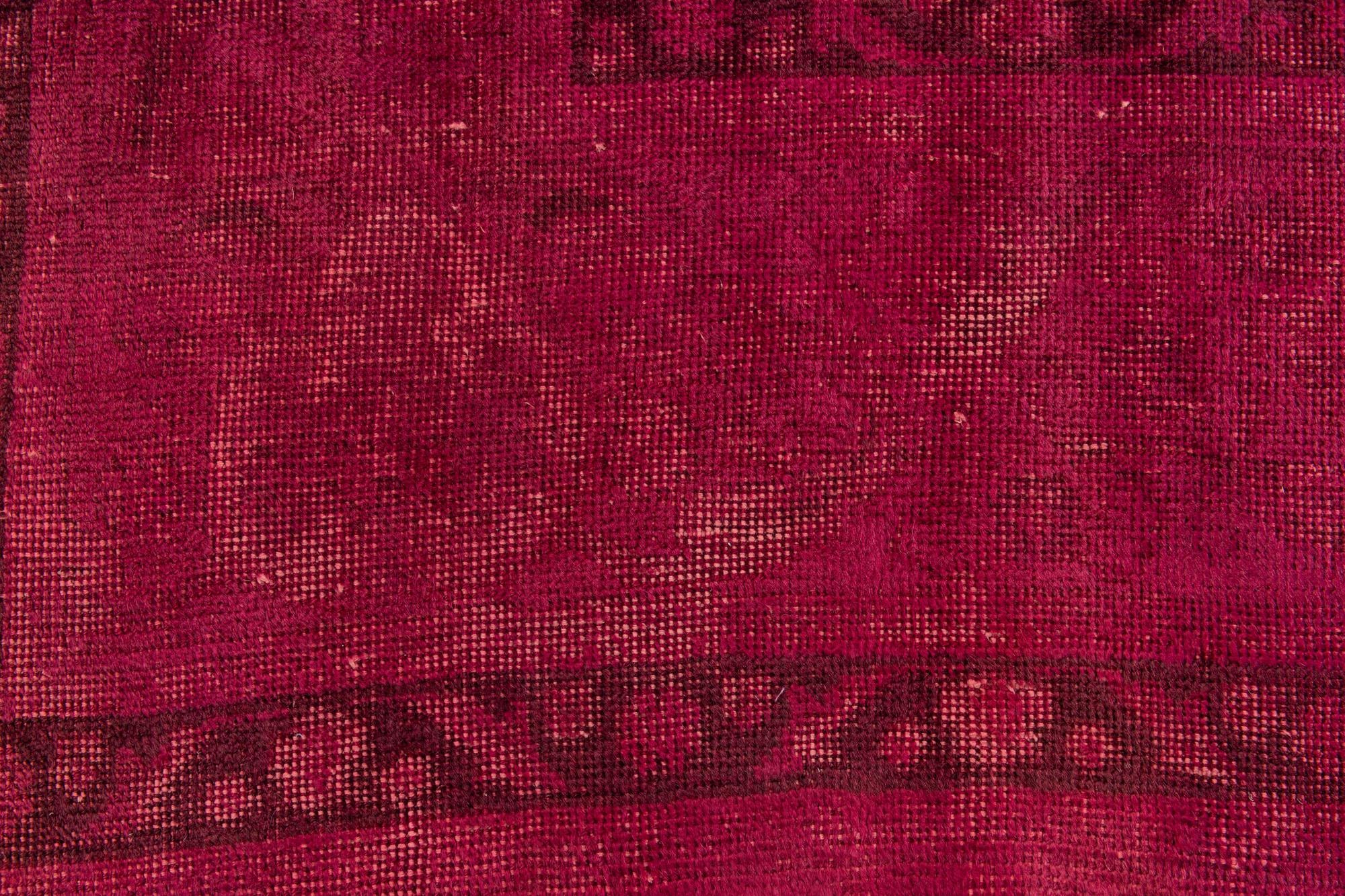 8' 1 x 11' 6 Hand Knotted Ultra Vintage Persian Wool Rug