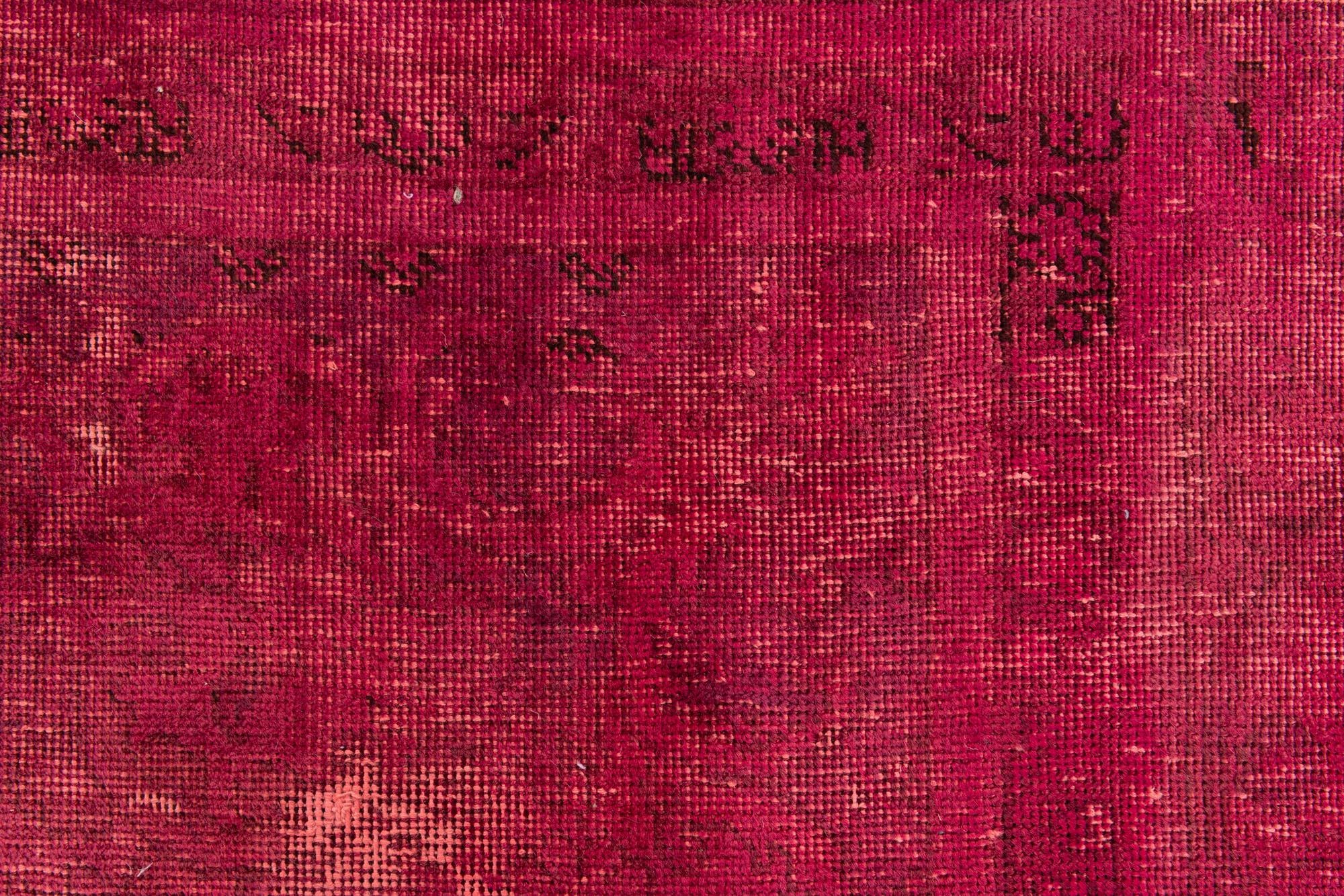 8' 1 x 11' 6 Hand Knotted Ultra Vintage Persian Wool Rug