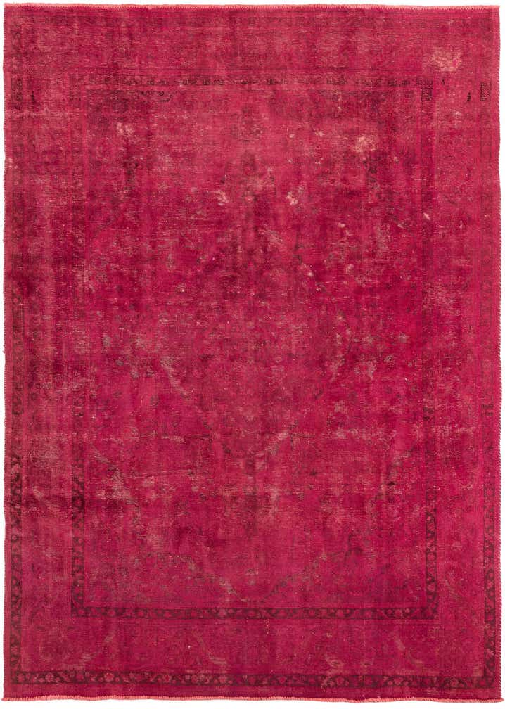 8' 1 x 11' 6 Hand Knotted Ultra Vintage Persian Wool Rug